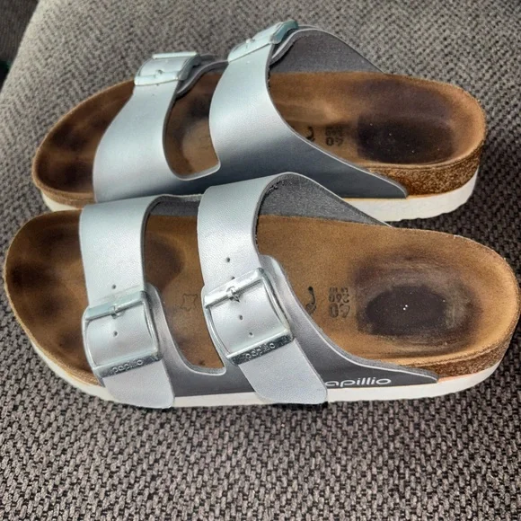 papillio by birkenstock platform thong sandals 9-9.5 - Picture 3 of 5